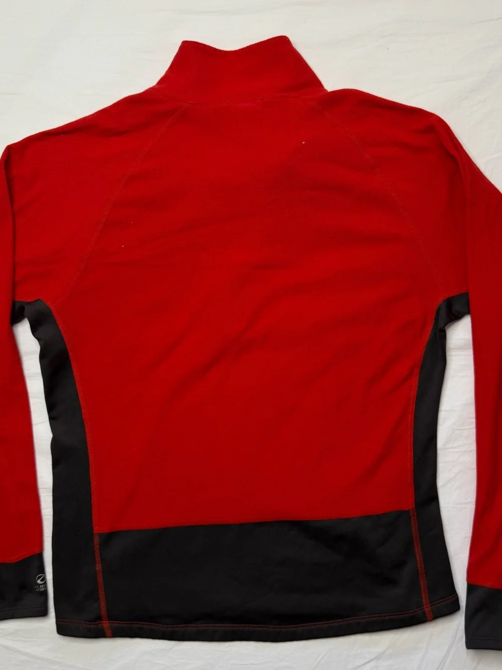 The North Face - Red Half-Zip Performance Fleece Flight Series Hoodless Sweater
